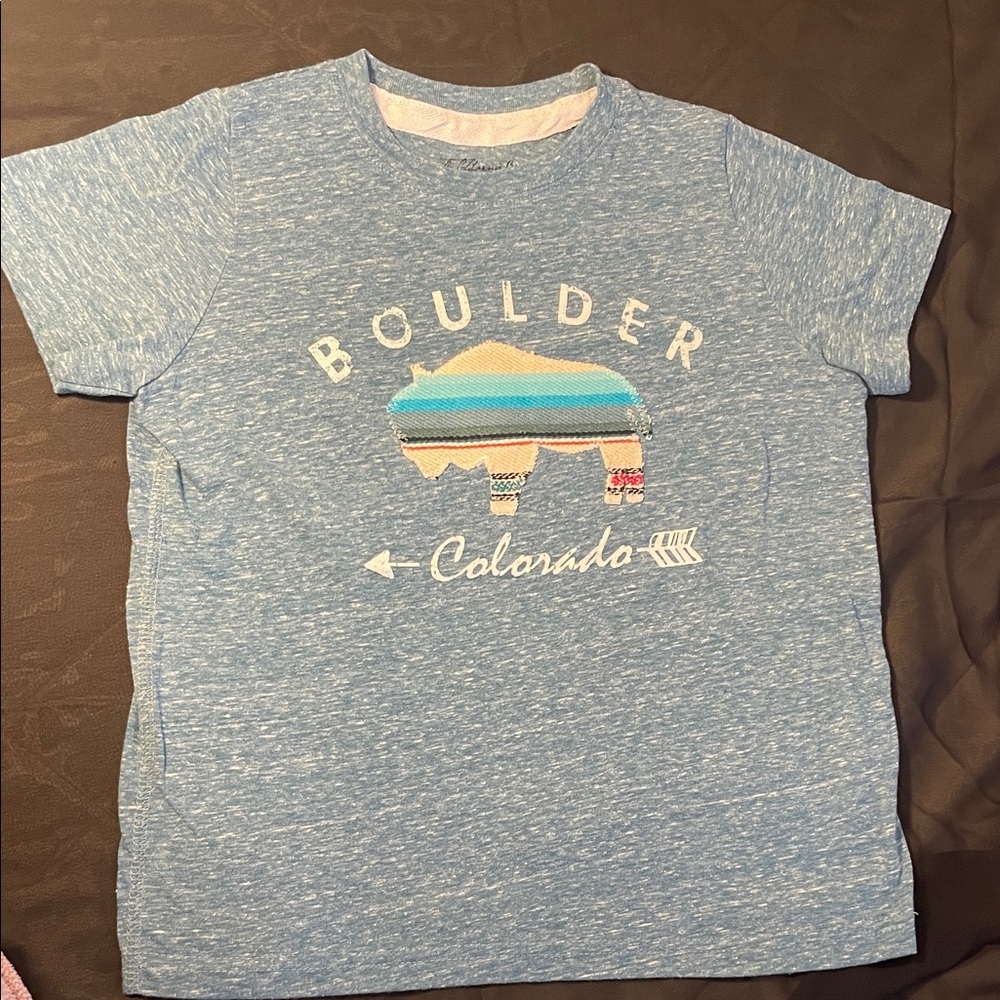 Blue Boulder Kids T-Shirt